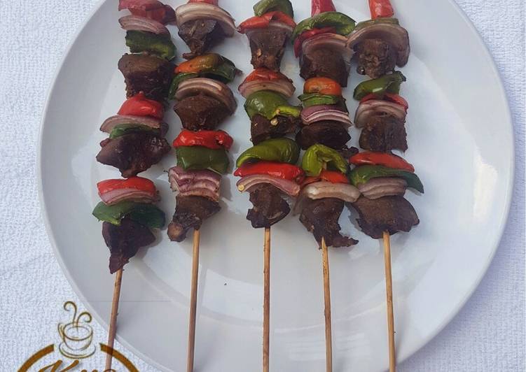 Kidney kebab stick