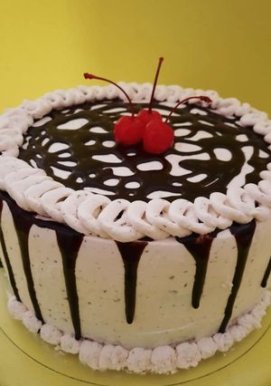 Una foto de Pastel de chocolate