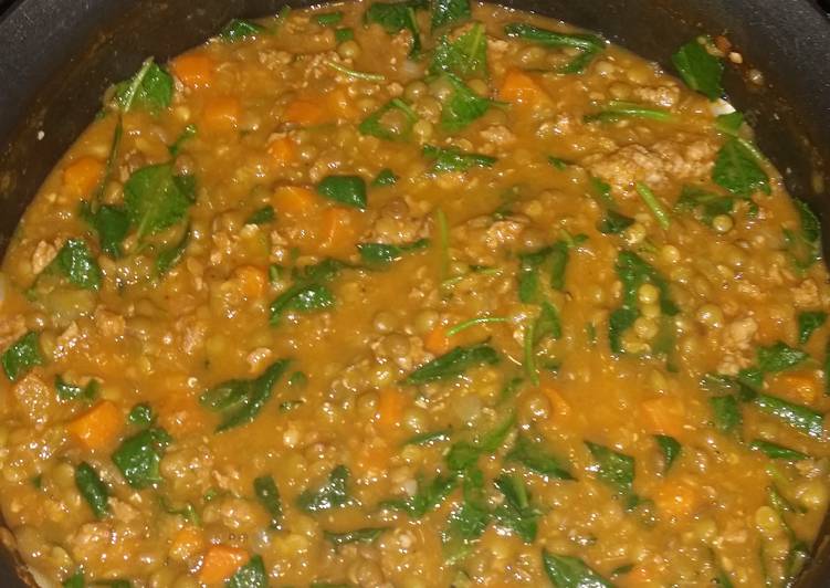 Recipe of Quick Lentil, Kale and Chorizo Soup