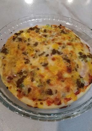 عکسی از دستور پیتزا