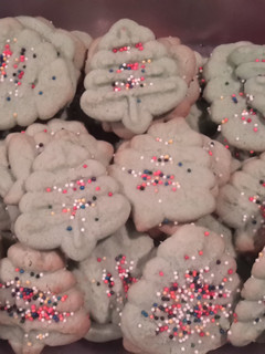 A picture of Spritz Cookies.