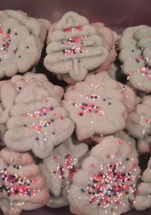 A picture of Spritz Cookies.