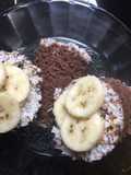 Ragi puttu+ pazham