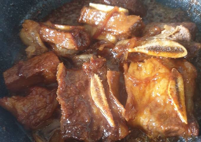 Mudah Banget Memasak Resep Iga bakar madu