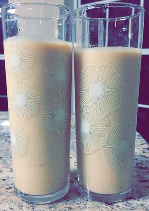 A picture of Peach Almond Smoothie.