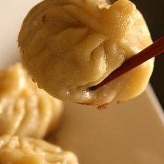A picture of Pan-fried Xiaolongbao for Father's Day by Dad (Me).
