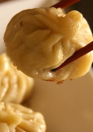 A picture of Pan-fried Xiaolongbao for Father's Day by Dad (Me).