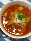 Easy Minestrone made with Tomato Juice