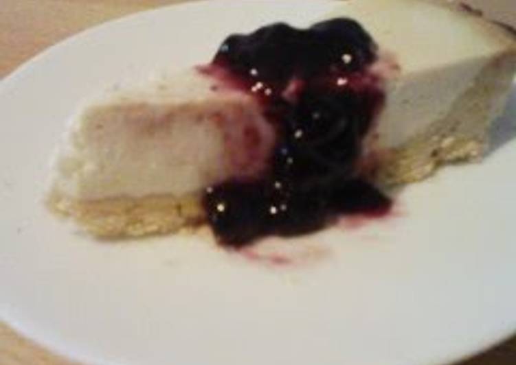 Easiest Way to Make Ultimate Macrobiotic Tofu Cheesecake