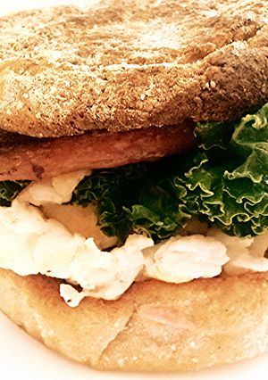 A picture of Breakfast Protein Sandwich.