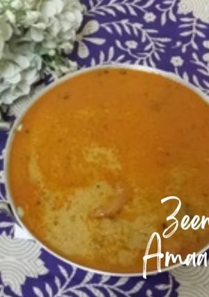 A picture of Mutton Mahi Khaliya.