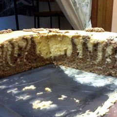 A picture of Zebra Cake.