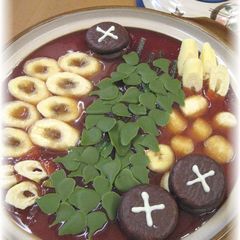 A picture of It Looks So Real! "Kiritanpo Hot Pot" Tiramisu.