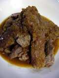 Soft Beef Steak with Wasabi Sauce