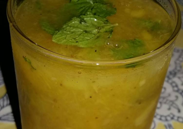 Steps to Make Award-winning Aam panna (raw mango drink)