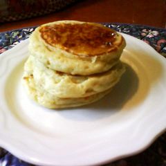 A picture of English Crumpets.