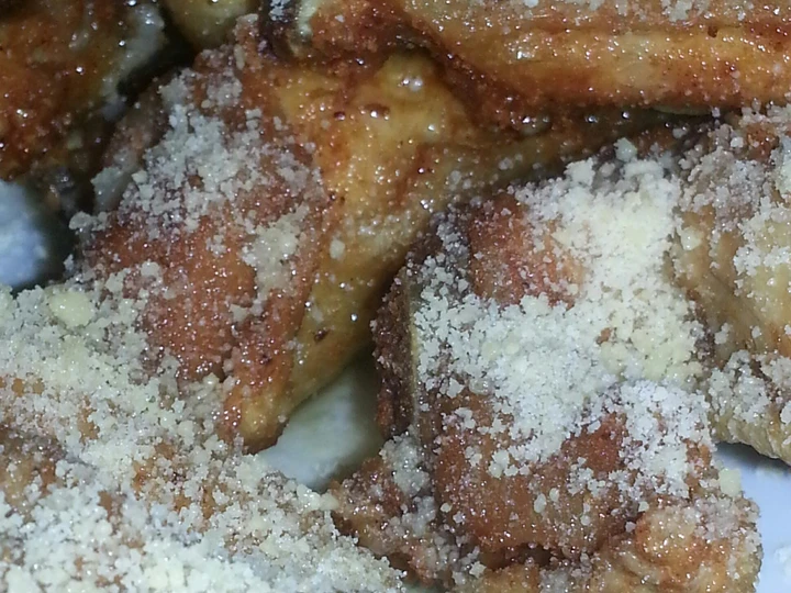 Recipe Garlicky Parm wings♡♥♡♡ the Can Spoil the Tongue So Delicious