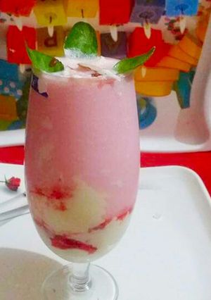 A picture of Pnchamrit lassi.