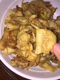 Hình của món Snack chuối giòn tan.