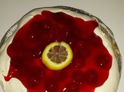 A picture of no bake lemon pie