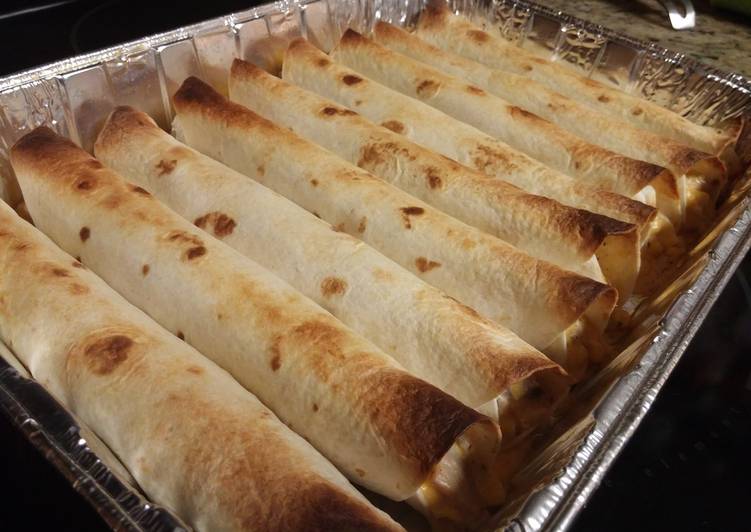 Simple Way to Prepare Ultimate Chicken Flautas