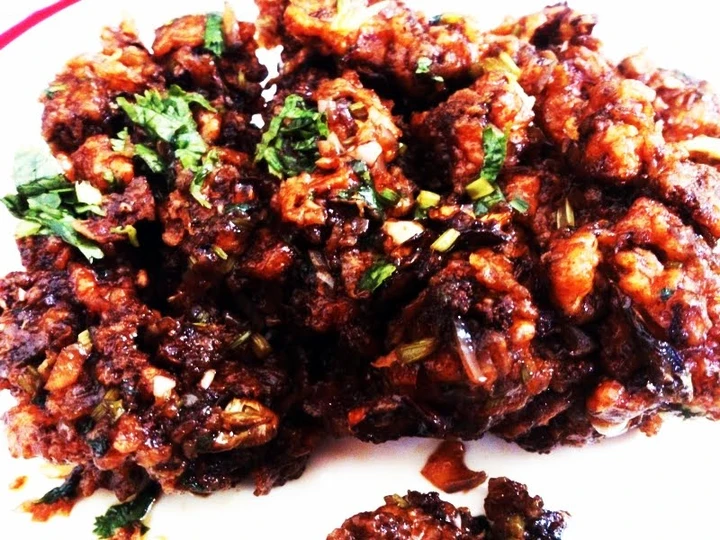 Easy Way Make Recipe Gobi Manchuriyan (indo chinese cauliflower dish) that is Perfect, Really Delicious}