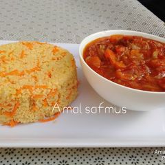 A picture of Carrot sauce.