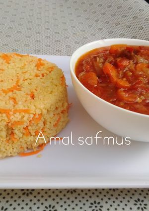 A picture of Carrot sauce.