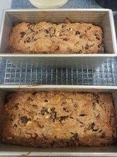 A picture of GF Butter Boozy Fruit Cake.