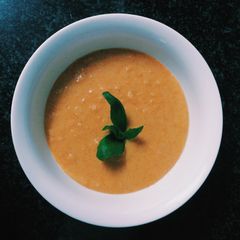A picture of Butternut Soup.