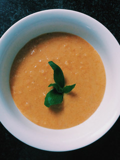 A picture of Butternut Soup.