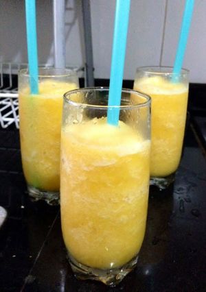 A picture of Orange Ice Blend.