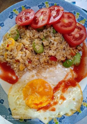 Foto resep Nasi goreng pete