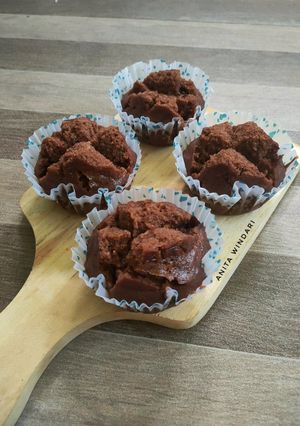 Foto resep Bolu Kukus Coklat (Egless dan No Mixer)