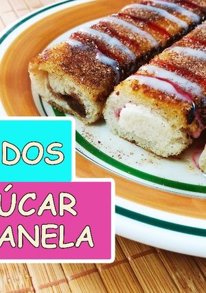 Una foto de Enrolladitos de canela