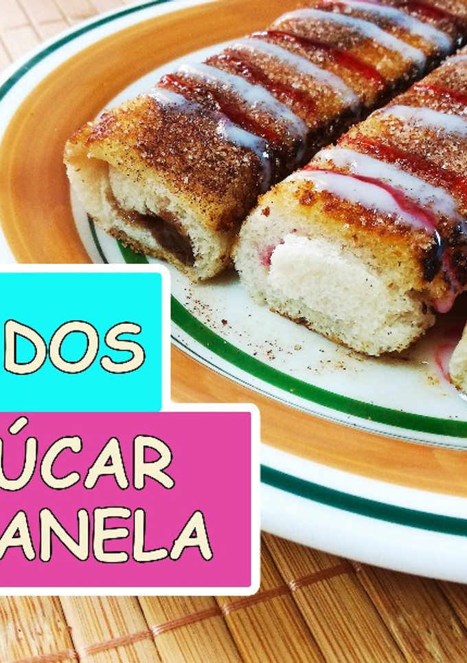 Una foto de Enrolladitos de canela