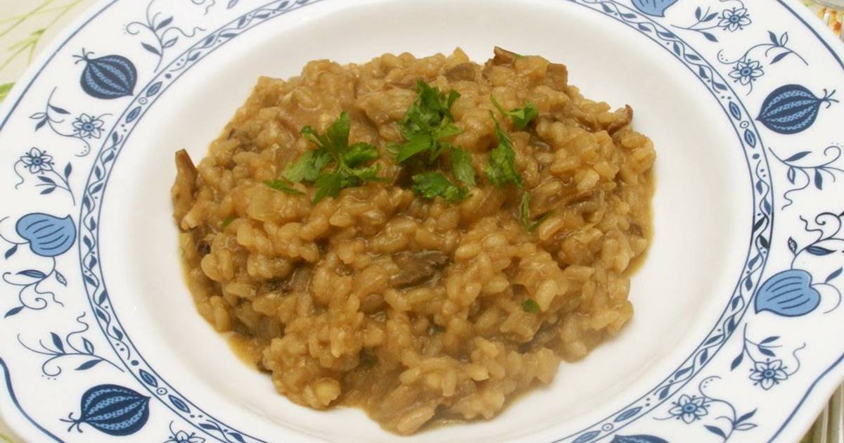 Northern Italy Risotto with Porcini Mushrooms Recipe by cookpad.japan