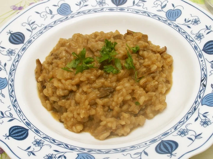 Easy Steps to Prepare Northern Italy Risotto with Porcini Mushrooms the Perfect Makes you drool