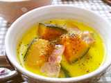 kabocha milk soup