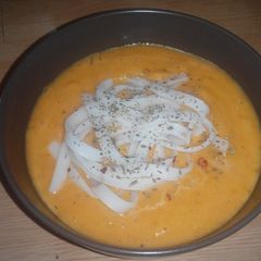 A picture of Low histamine vegetable cream soup.