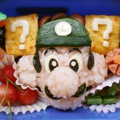 A picture of For Charaben, Luigi from Super Mario Brothers.