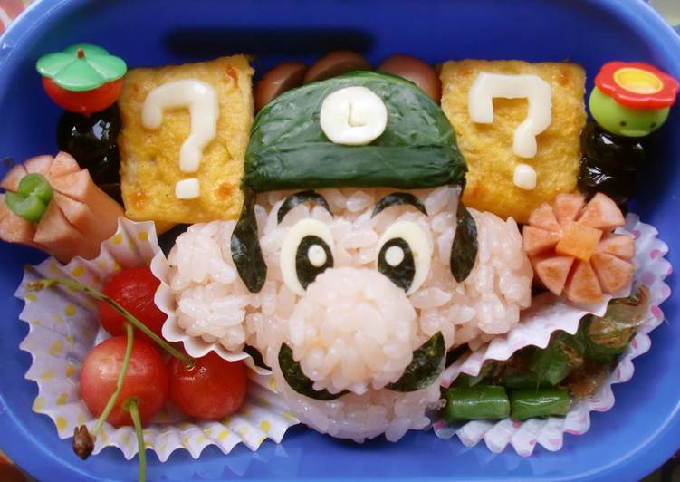 For Charaben, Luigi from Super Mario Brothers