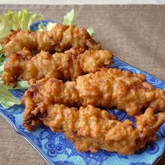 A picture of Fried Crispy Chicken Tenders (A Family Favorite).