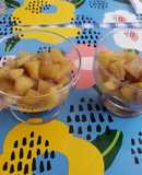 Manzanas🍎🍎 cocida con stevia