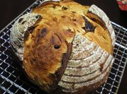 A picture of yam bread