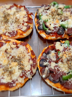 Foto resep 123. Pizza Mini dari pizza base frozen