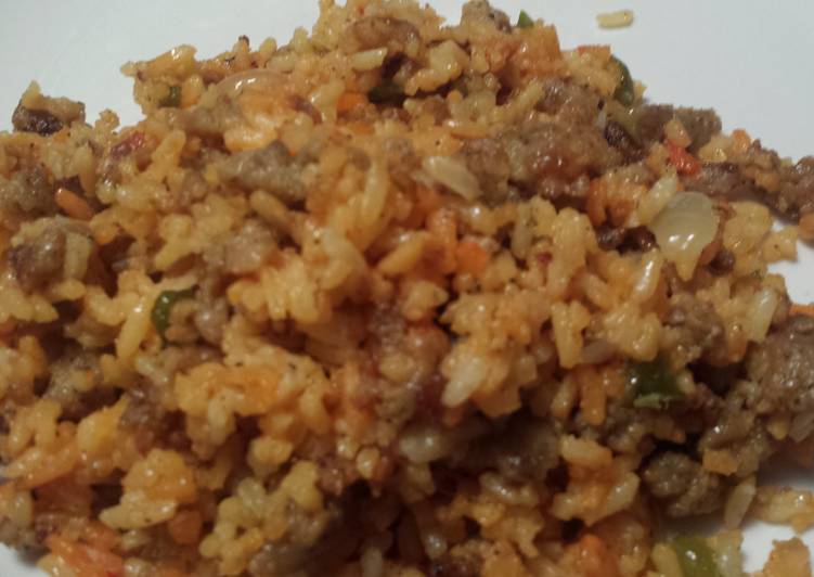 Recipe of Perfect Ebony &#39; s dirty rice