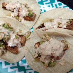 A picture of Spicy Ahi Tuna tacos.