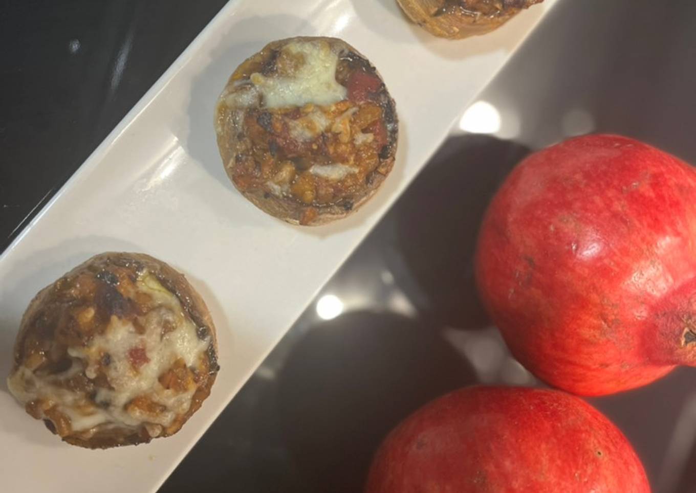 Champiñones rellenos