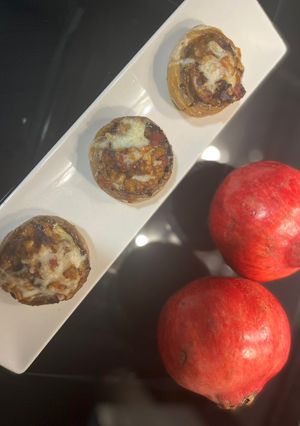 Una foto de Champiñones rellenos